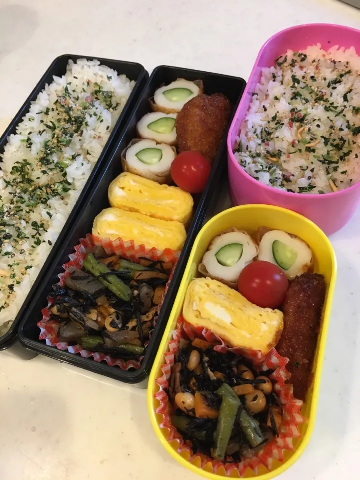 Snapdishの料理写真:2017.6.2(金) 旦那様&私のお弁当🍱|あっきーよさん