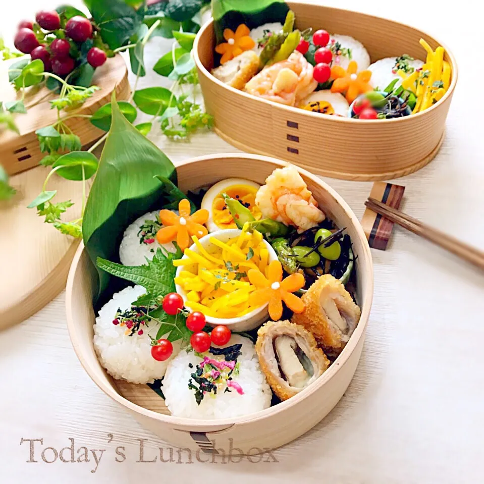 Snapdishの料理写真:6月2日 旦那サマと中学生の息子のお弁当😊|tomatosakuさん