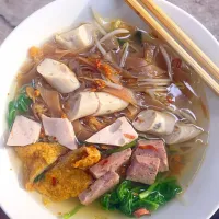 Snapdishの料理写真:Bánh đa cua chả|Thanh Huyềnさん