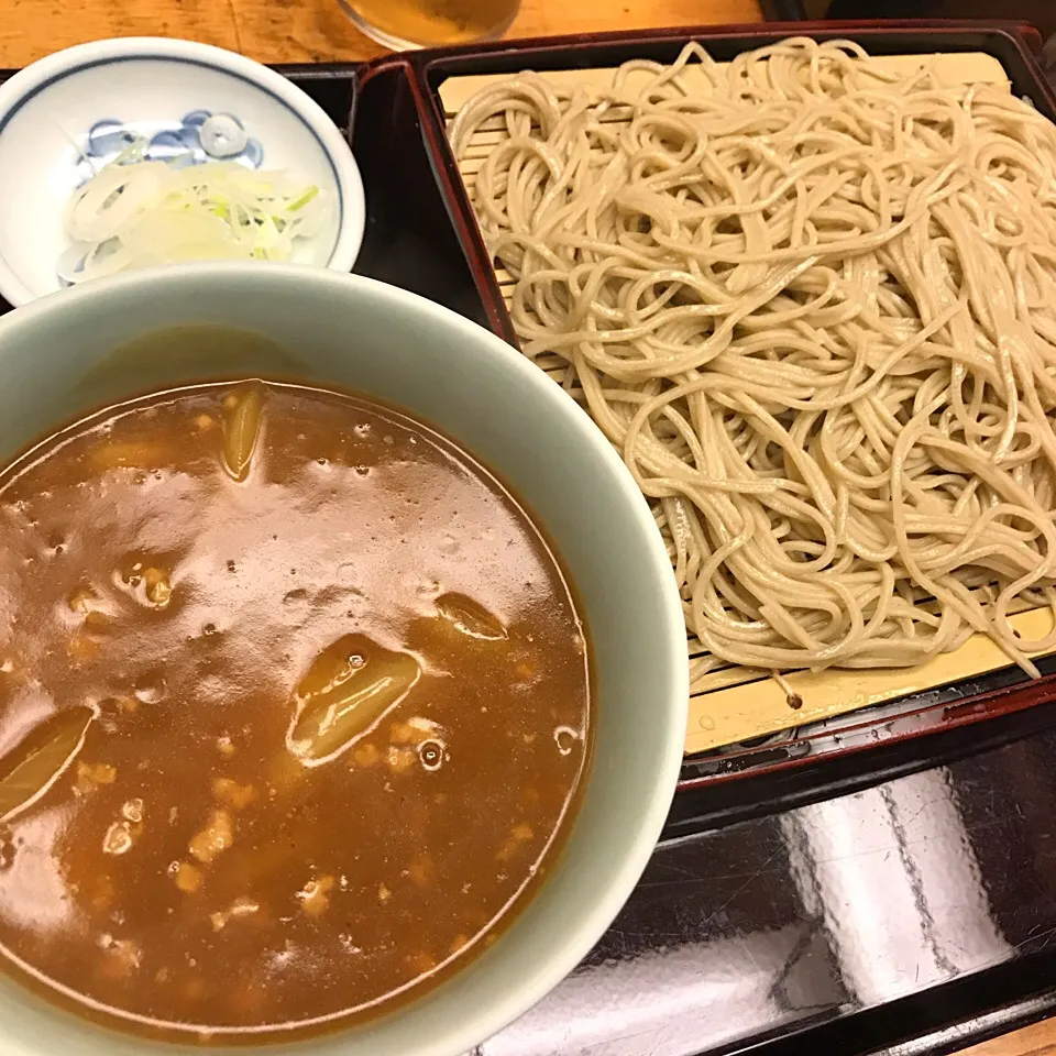 カレーせいろ@長寿庵(赤坂見附)|塩豚骨さん