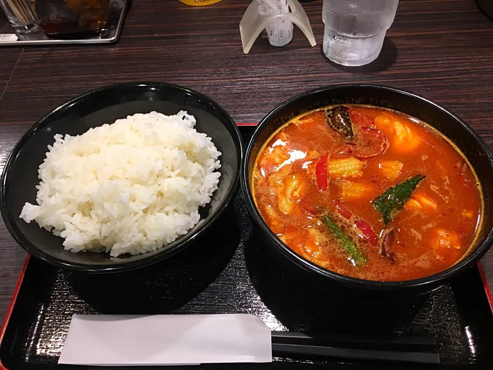 スープで食べる ローストチキンと野菜のカレー＠CoCo壱番屋|カリー仙人さん