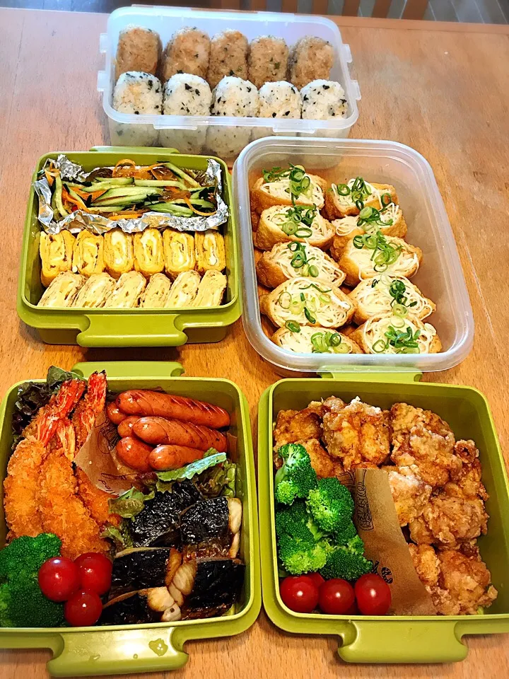 運動会第一弾弁当🍱
#弁当 #運動会 #お弁当 #中学生男子弁当|ちっくんさん