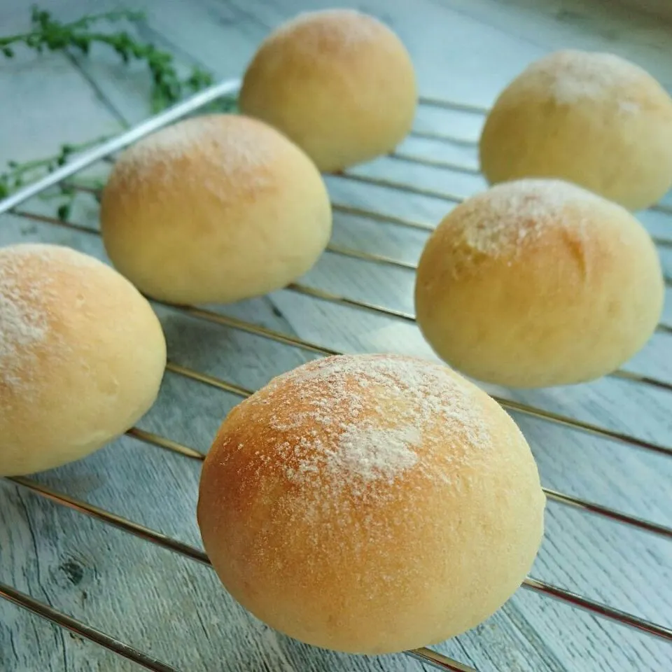 朝ごはん☕🍞🌄   電子レンジパン|e  satoさん