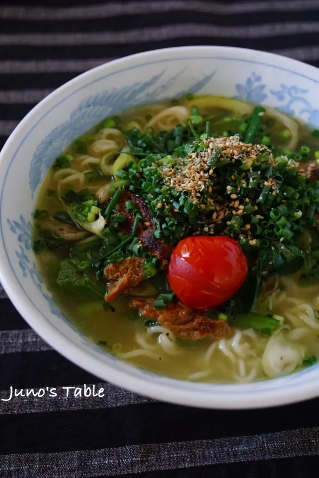 大豆にお肉でラーメン|Junさん