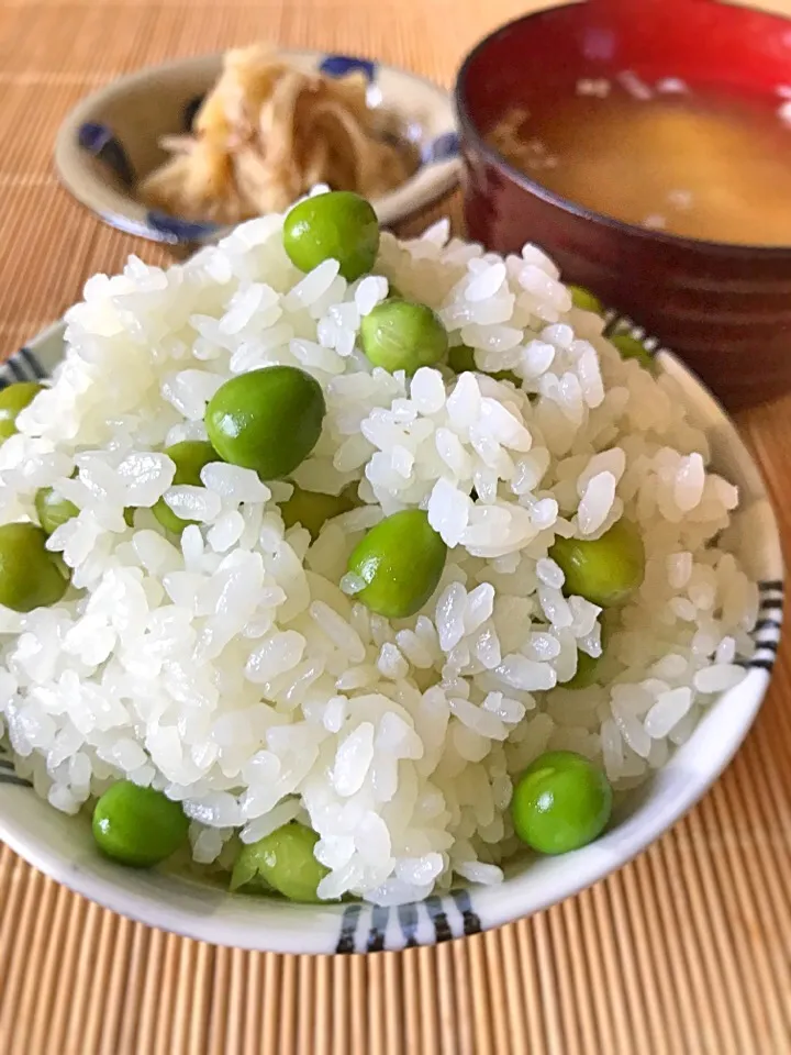 豆ごはん|アッチさん