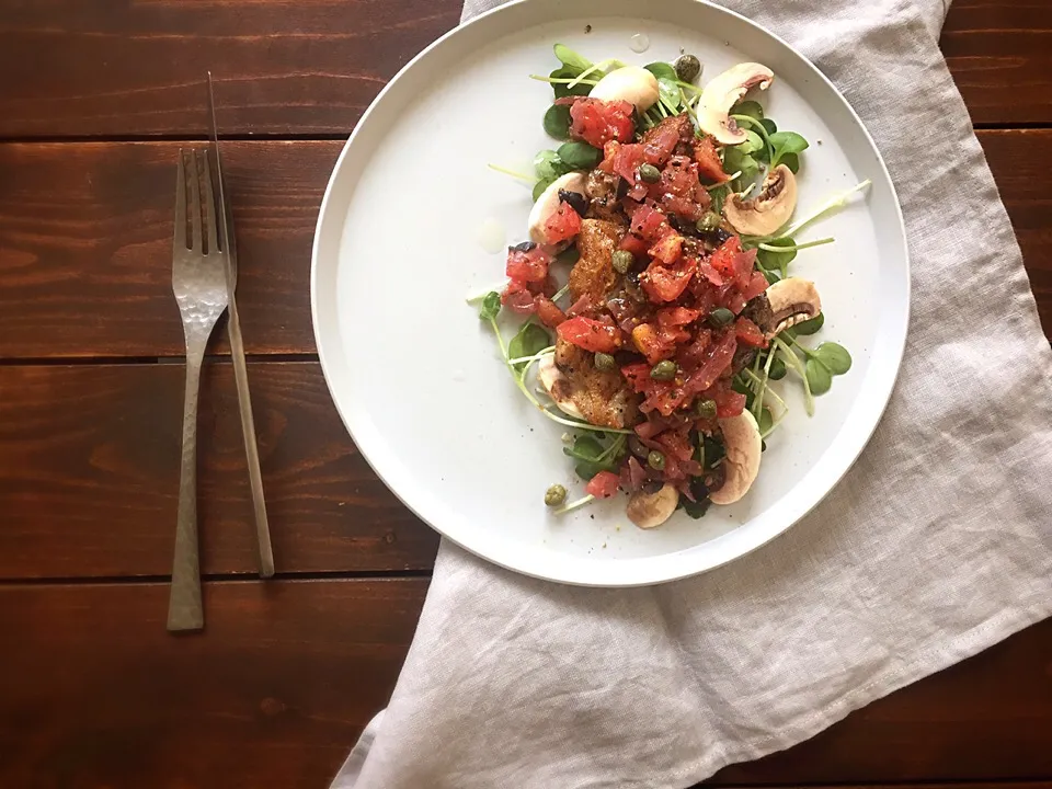 鱈のムニエル 野菜ビネガーソース🍽|welcomeizumiさん