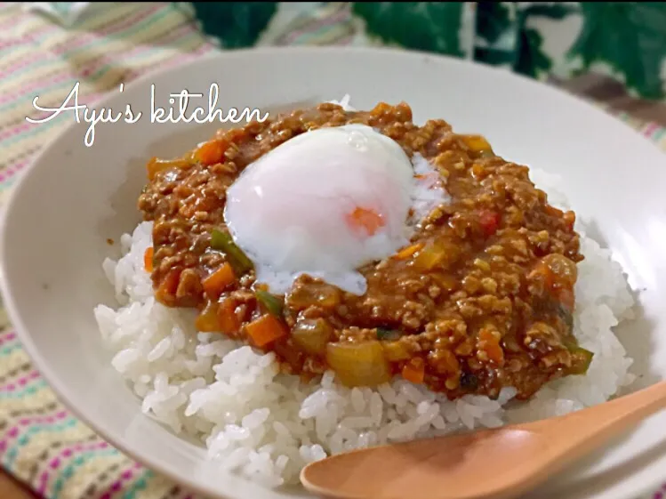 大豆のお肉のキーマカレー🍛✨|あゆさん