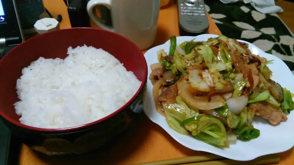 Snapdishの料理写真:ご飯
野菜炒め|ざきさん