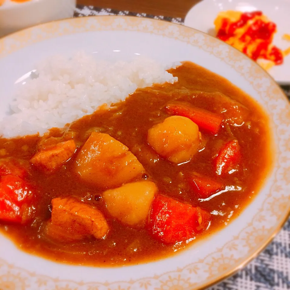 ガラムマサラたっぷりスパイシーカレー🍛🌶🔥|🍎ゆかりんご🍎さん