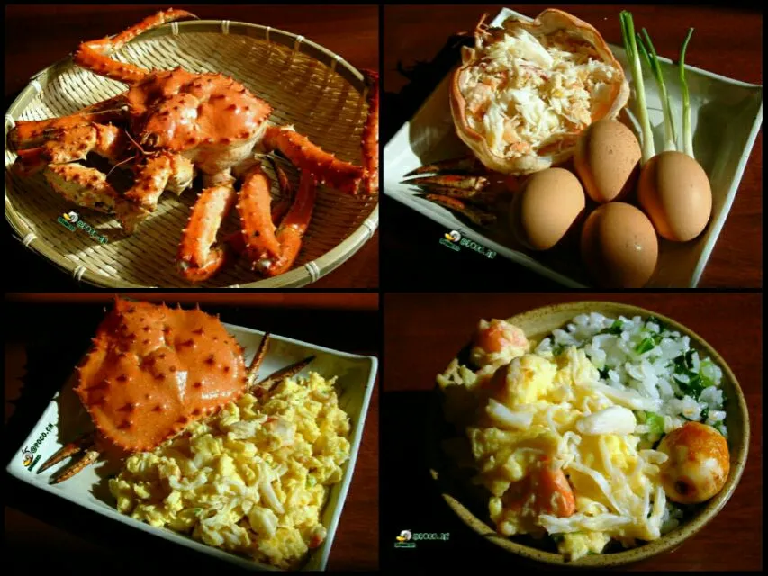 crab meat scrambled egg|steven z.y.さん