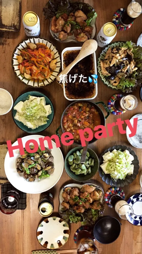 Snapdishの料理写真:3 June 2017 #homeparty|はーさん