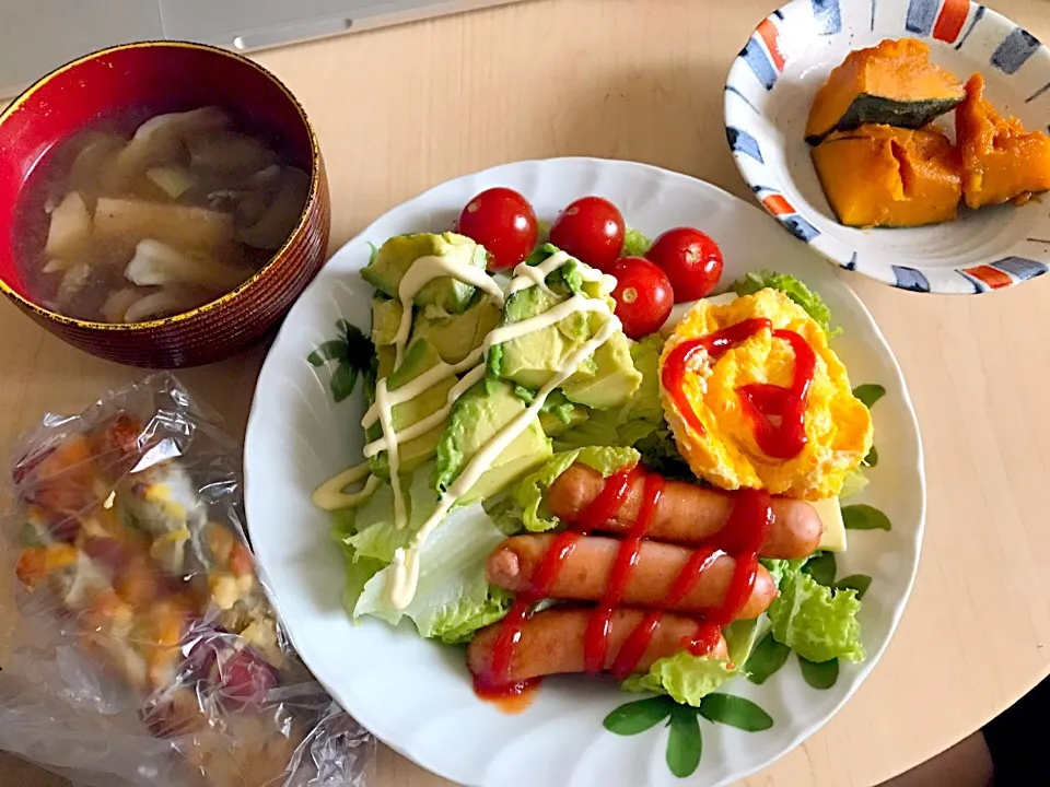 6月4日朝食兼昼食|ばぁさんさん