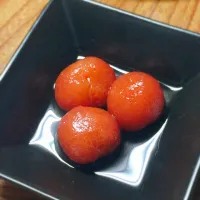 Snapdishの料理写真:プチトマトの煮びたし🍅|kmkm。さん