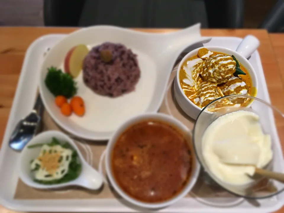 Curry meatball set|Yinfanさん