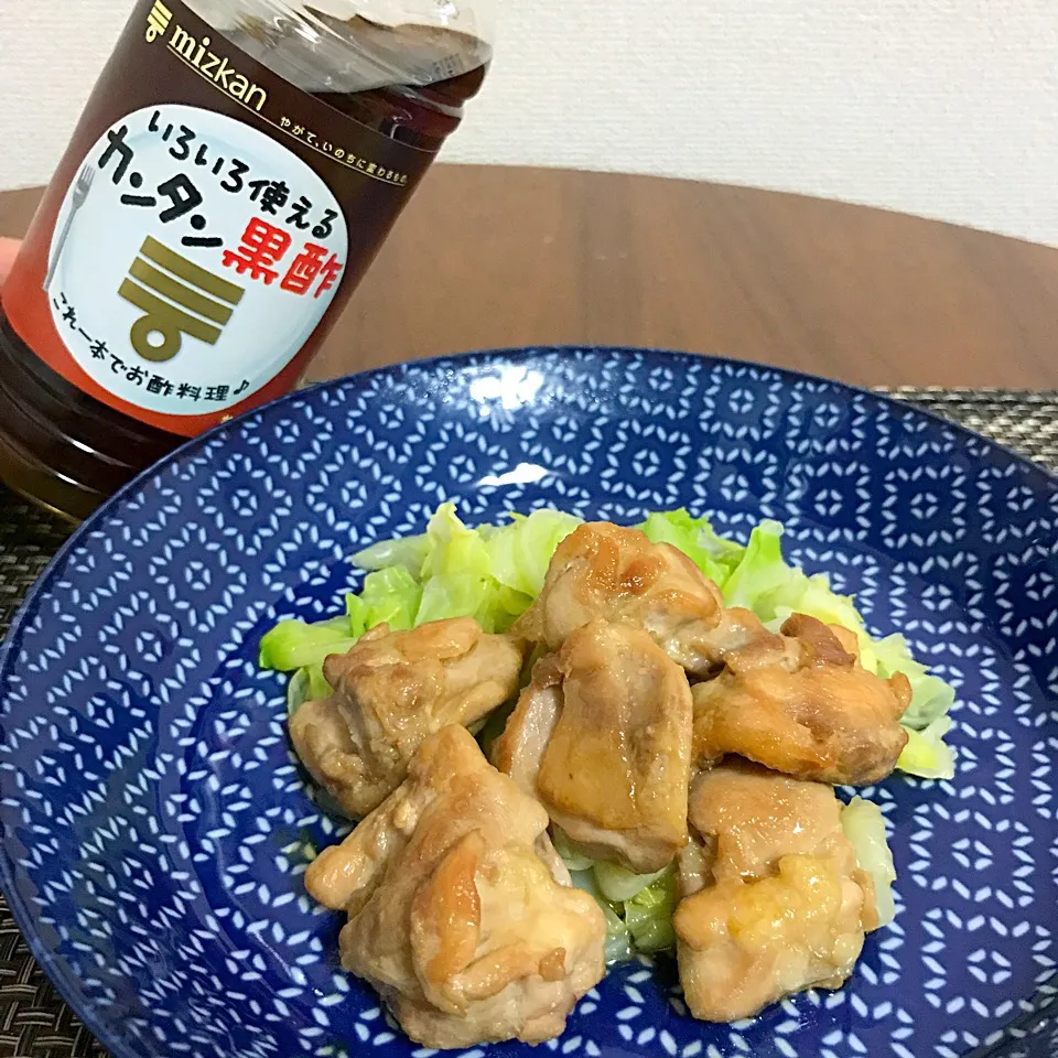 カンタン黒酢照り焼きチキン #晩ごはん #単身赴任飯|Koichi GOGOさん