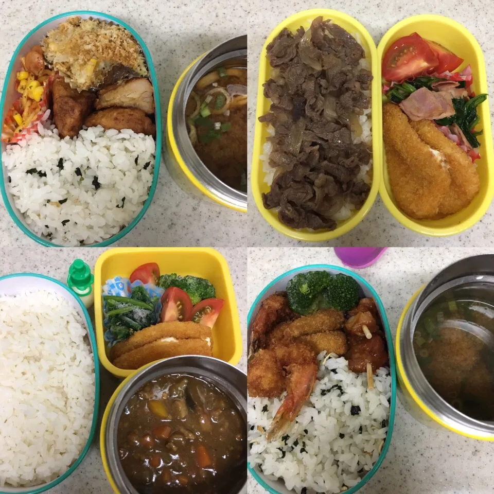 最近のお弁当(*^｡^*)社会人の娘のお弁当です！|ライムさん