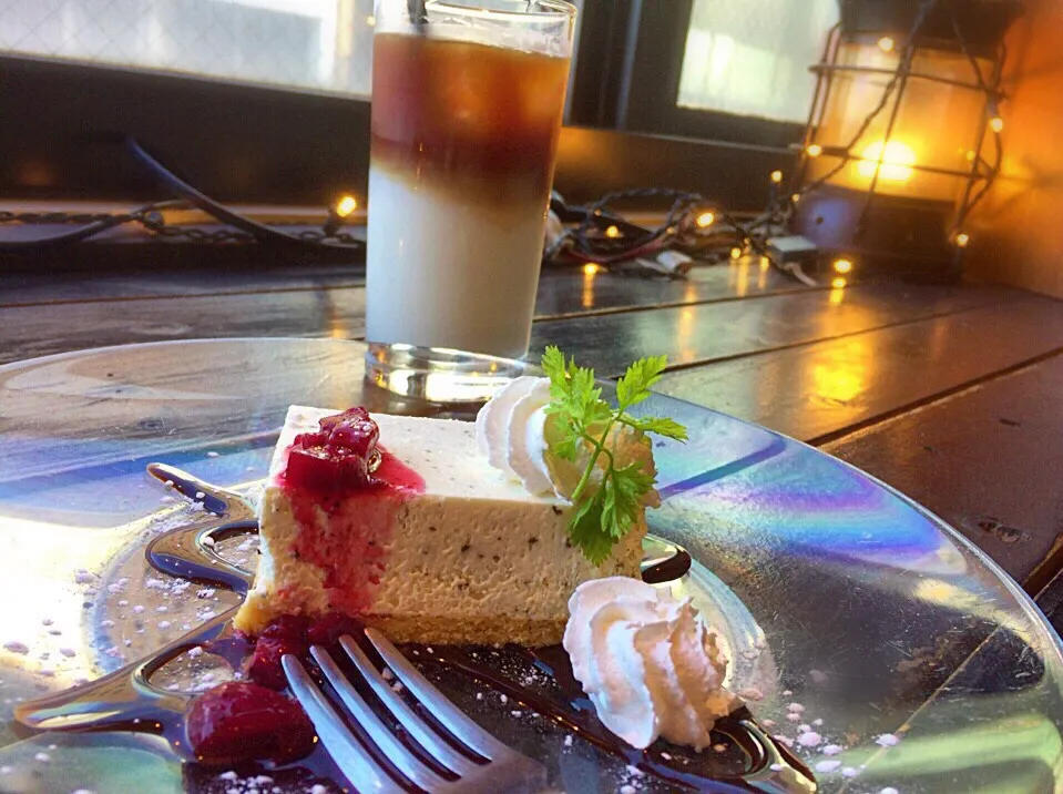 アールグレイのチーズケーキ@TUBO CAFE|natsu*さん