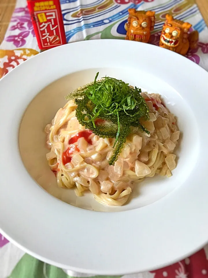 豆腐餻のクリームパスタ|アッチさん