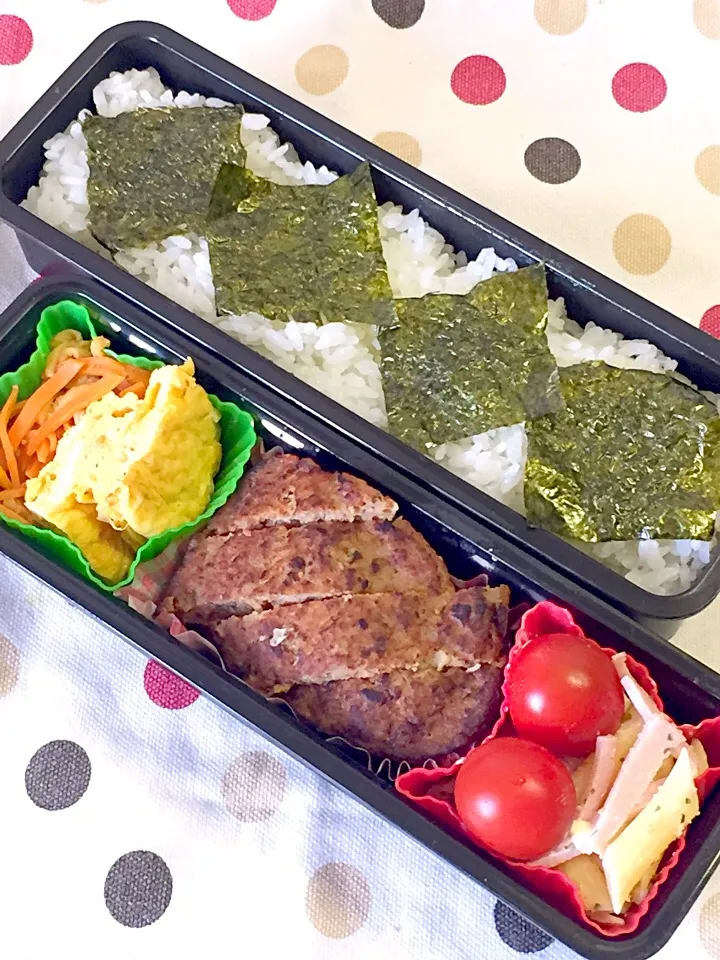 6/5☆バーグ弁当|ちーさん