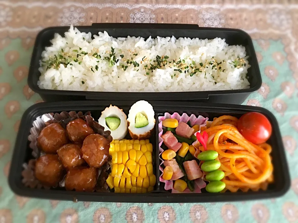 中1男子 弁当🍱|チビミミさん