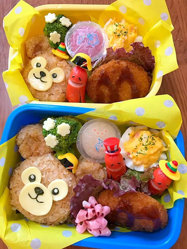 ダッフィー弁当♡|かなさん