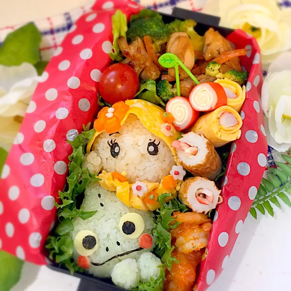 ツムツム🌼ラプンツェル🌼弁当|せいこさん