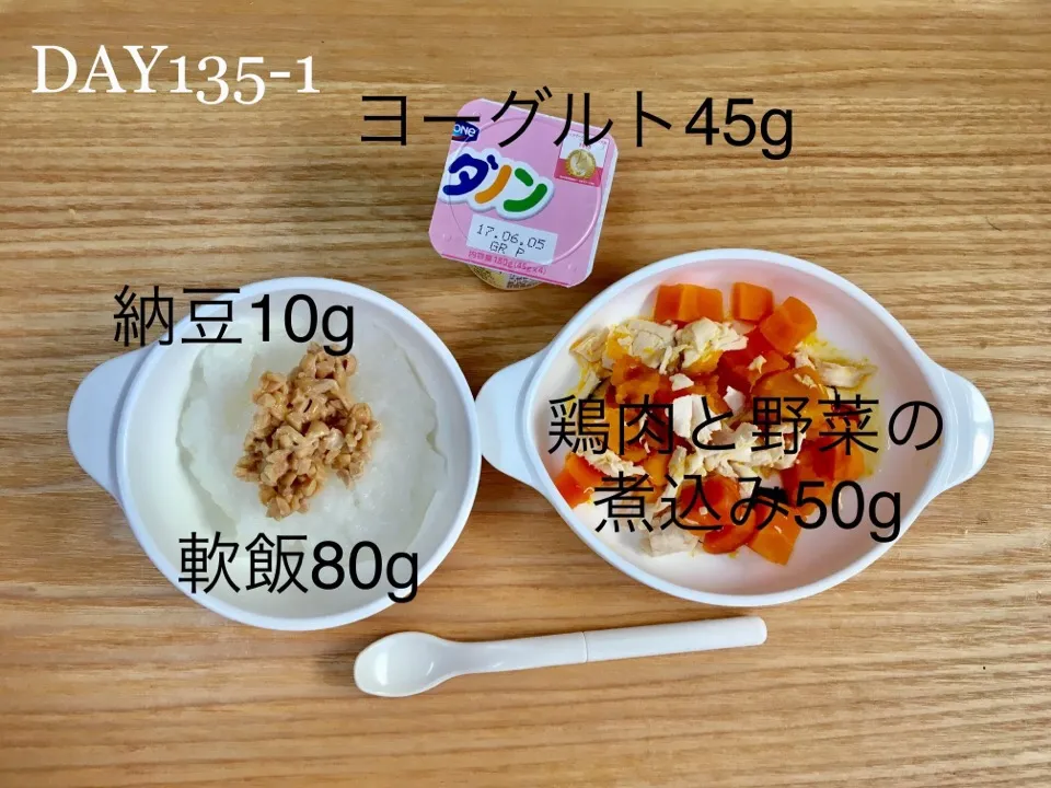 DAY135-1 #離乳食後期 #pianokittybabyfood|離乳食完了期 1歳さん