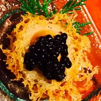 #smokedquailegg #caviar #taro #appertizer|W.l. Looiさん