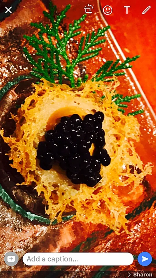 #smokedquailegg #caviar #taro #appertizer|W.l. Looiさん