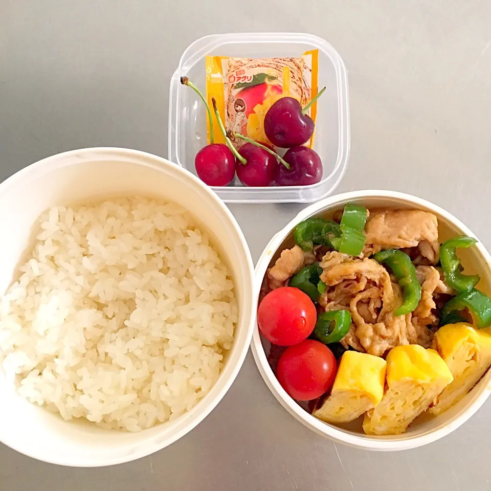 6/6 生姜焼き弁当|すずちゅんさん