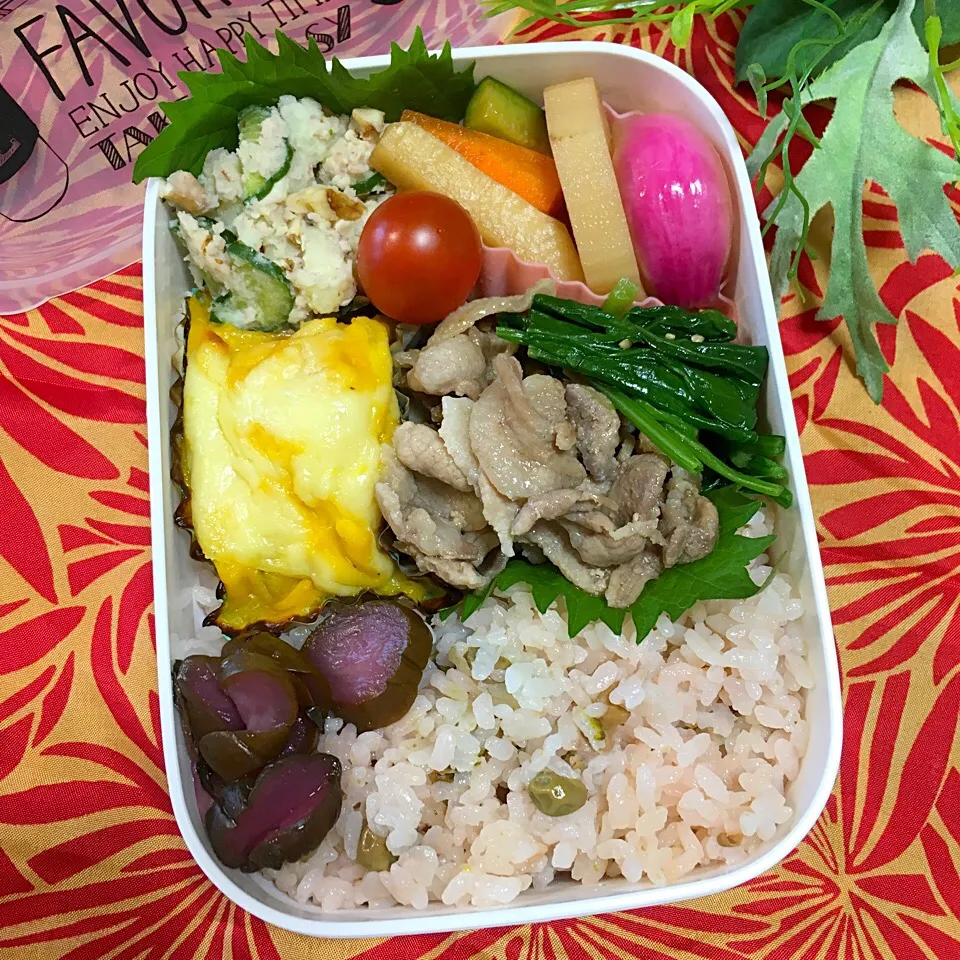 自分弁当
ツタンカーメンの豆ごはん|かずみさん