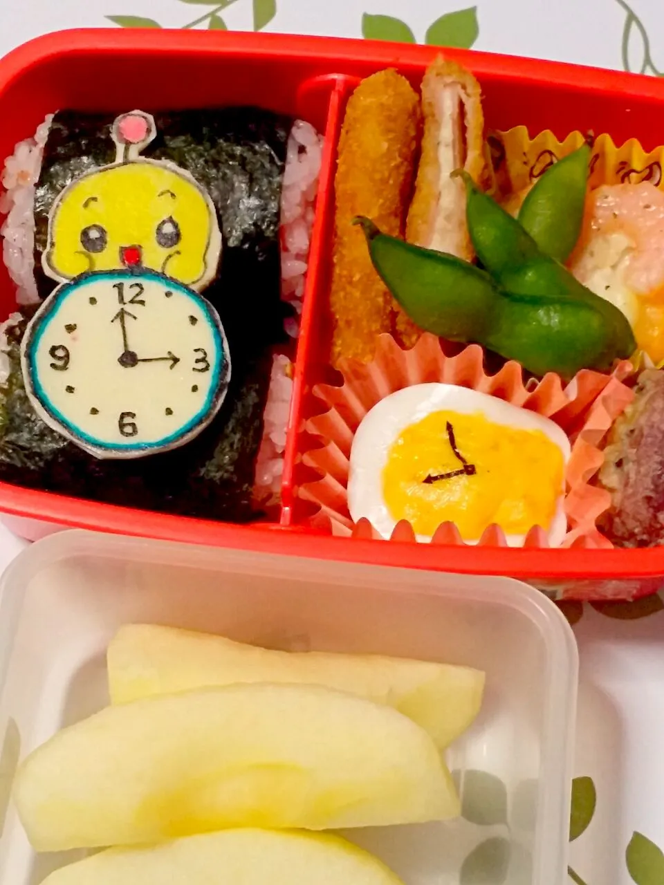 時計見学⏰プリプリちぃちゃん🐥弁当🎵|どんよりーなさん