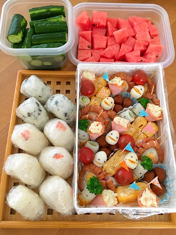 運動会のお弁当#運動会|ぴのさん