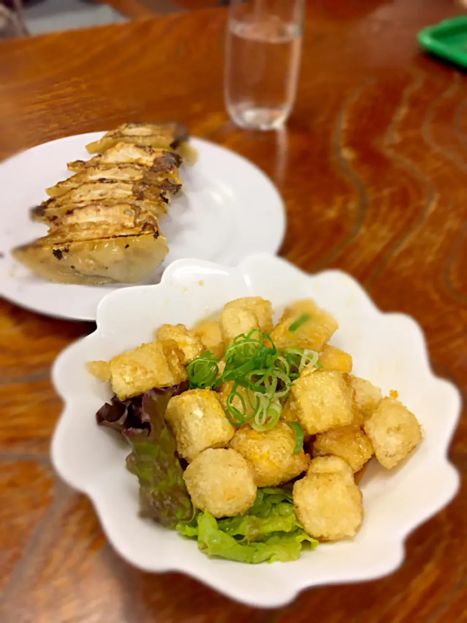 餃子と油淋鶏豆腐|Kunisanoさん