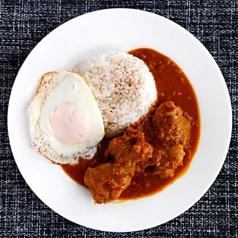 東京カリ〜番長レシピ チキンカレーwithもち麦ご飯|マユマユさん