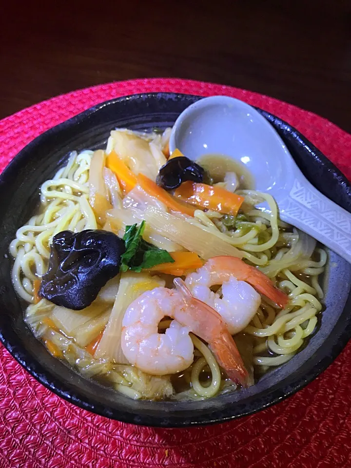 五目あんかけラーメン|あつしさん