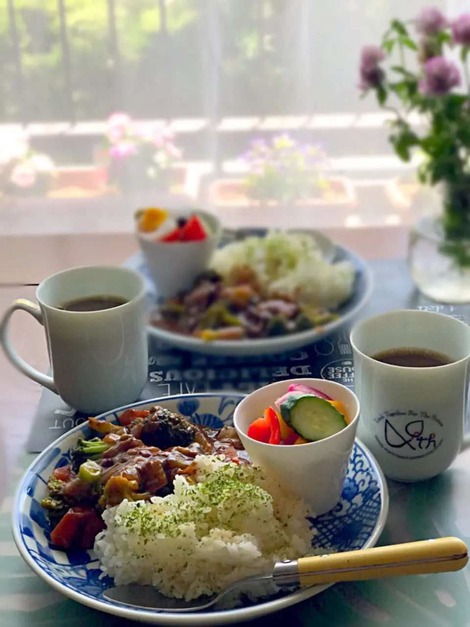 ハッシュドビーフDE
昼ごはん|シュトママさん