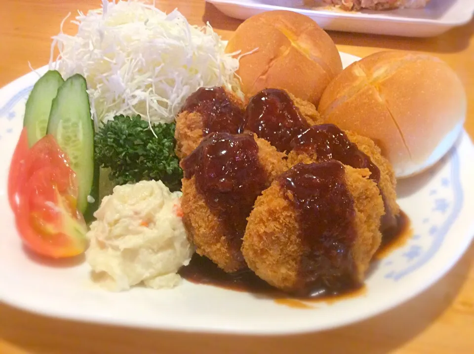 コメダ飯😋トンカツさん(^^)|アライさんさん