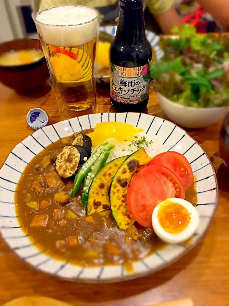 夏野菜カレー🍛！|なかじー。さん