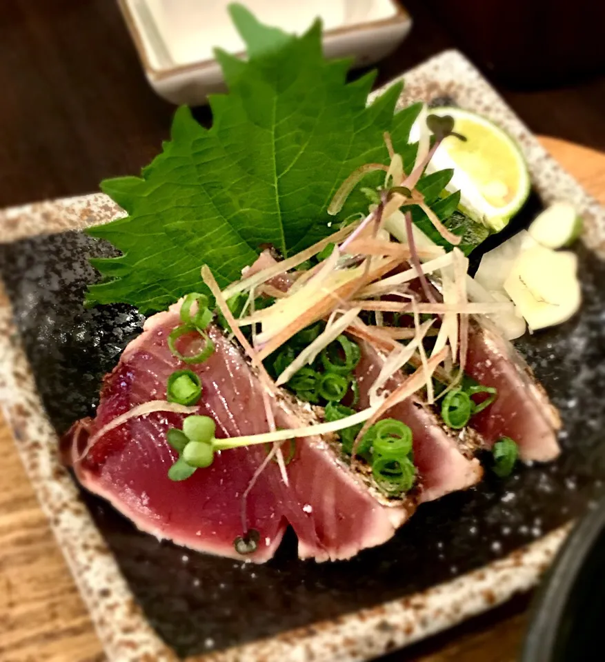 鰹のタタキだよー！美味かった❤️|リュカさん