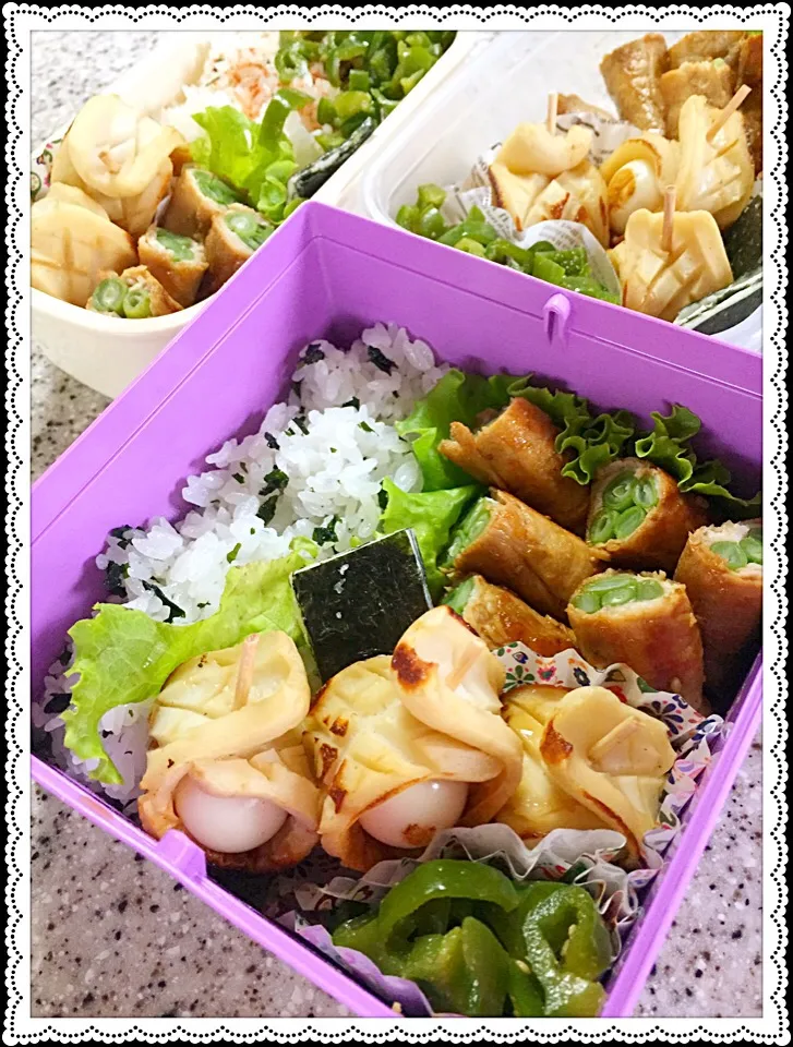 Snapdishの料理写真:今日の娘っちの お弁当|えみちさん