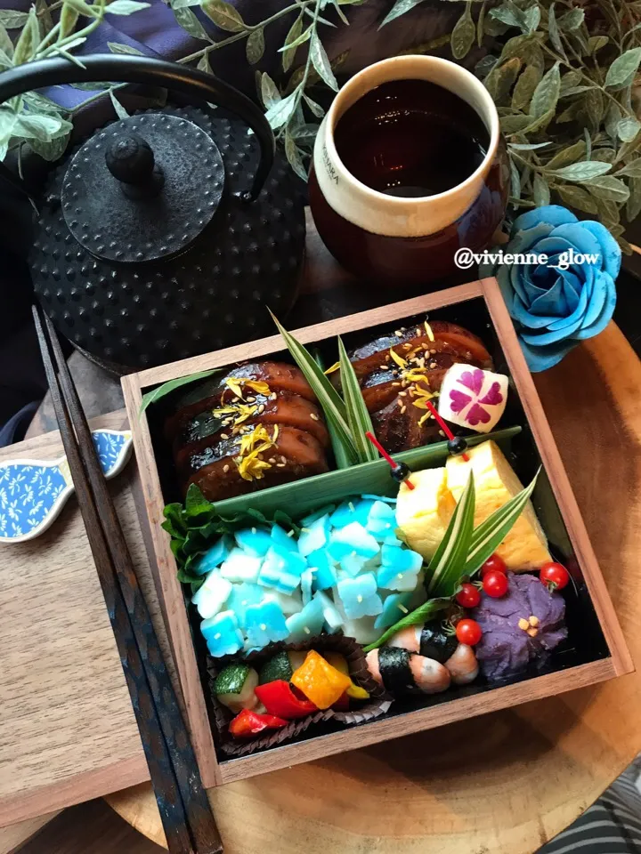 いかめし 紫陽花弁当|vivienne_glowさん