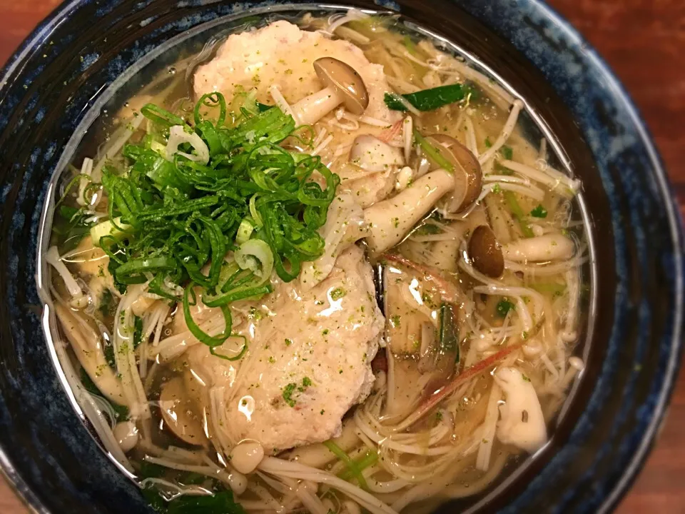 ふんわり鯵のつみれキノコあんそうめん6|半田手延べそうめんの店 阿波や壱兆さん