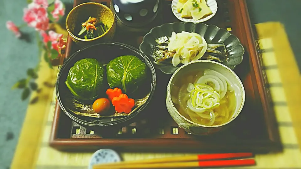 Snapdishの料理写真:キムカフェ🍵ランチ☀🍴|キム姉さん