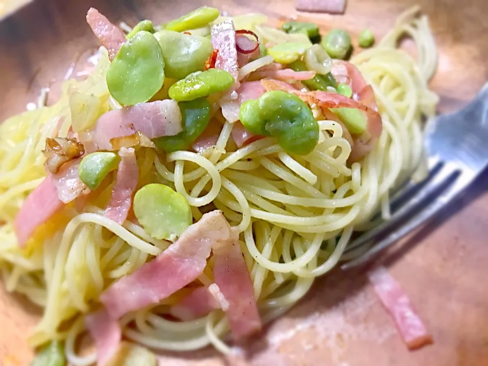 ペペロンチーノ🍝|まつばさん