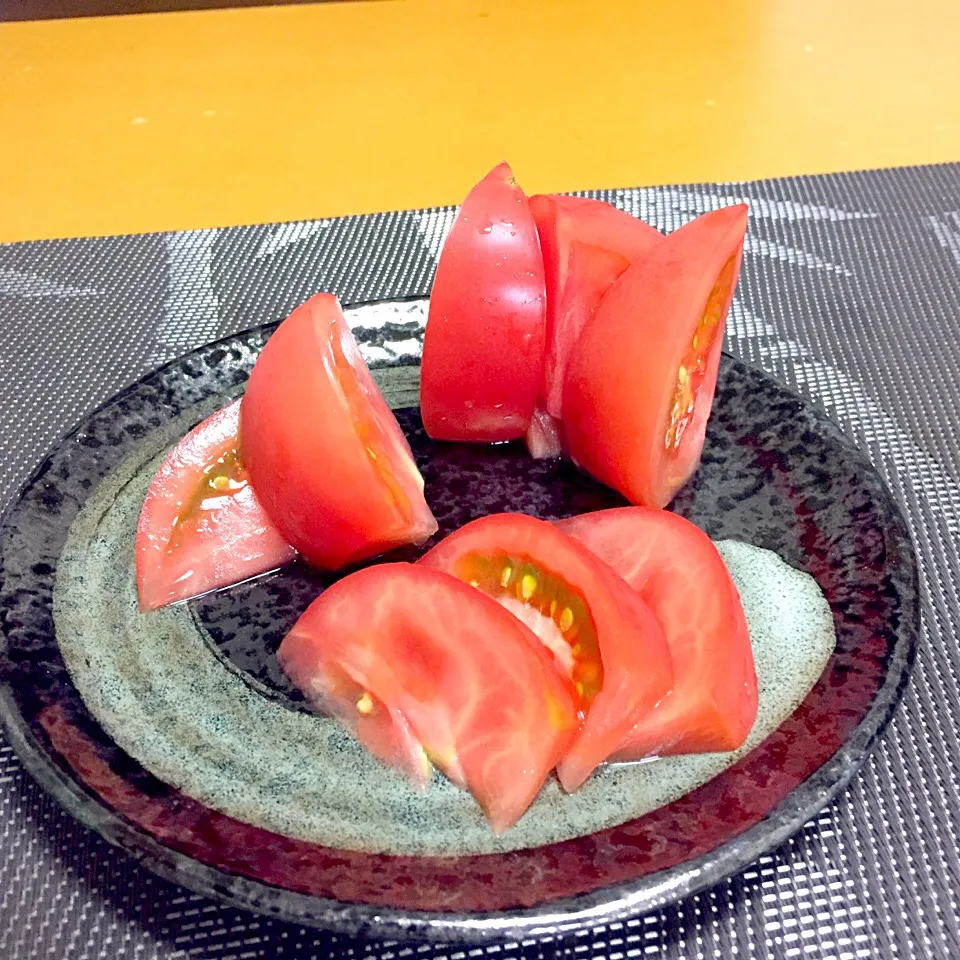 冷やしトマト🍅  (^-^)|Kei Satoさん