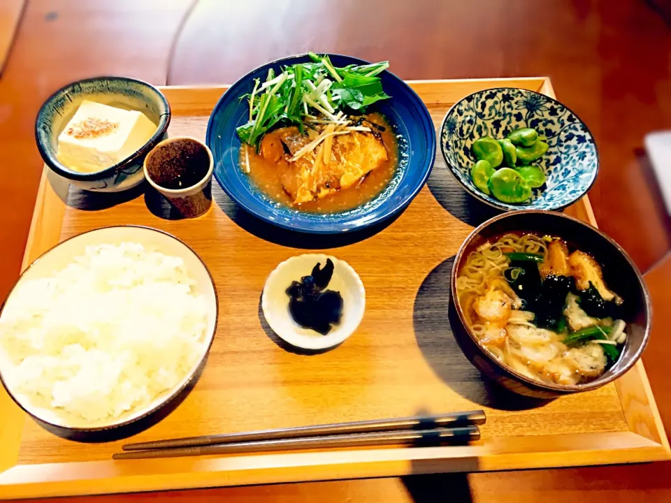 温泉後の鯖味噌定食♨️|Perritoさん