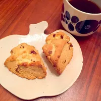 Snapdishの料理写真:チョコスコーン|ゆいんこさん