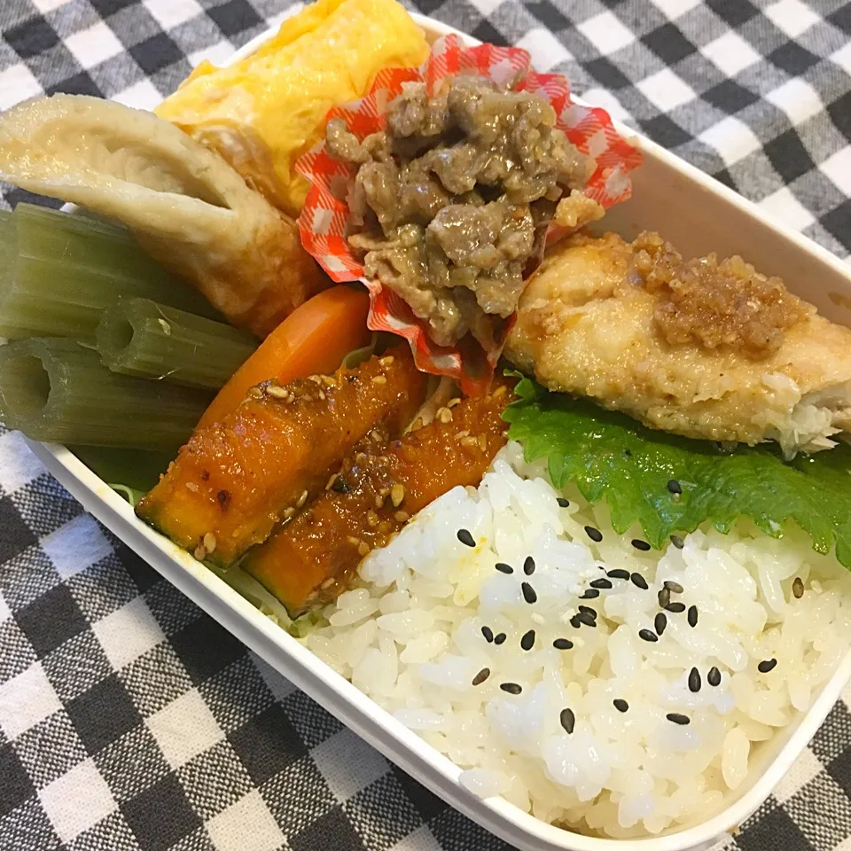 詰めるだけ自分弁当|nibunnoichi-yoyoさん