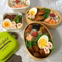 Snapdishの料理写真:6月8日
#ヒレカツ弁当 
#ハムチーズぐるぐる|ショコラさん